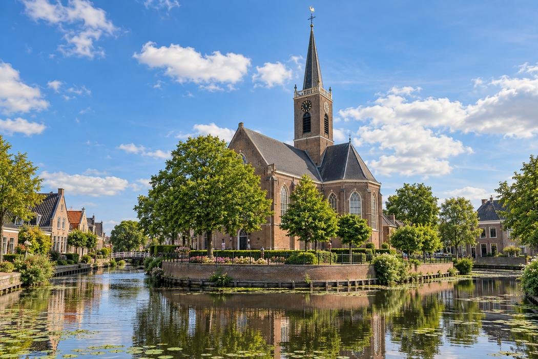 Illustratie van de Kerksingel in Ridderkerk
